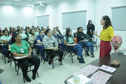 Palestra promovida pela Procuradoria Especial da Mulher.